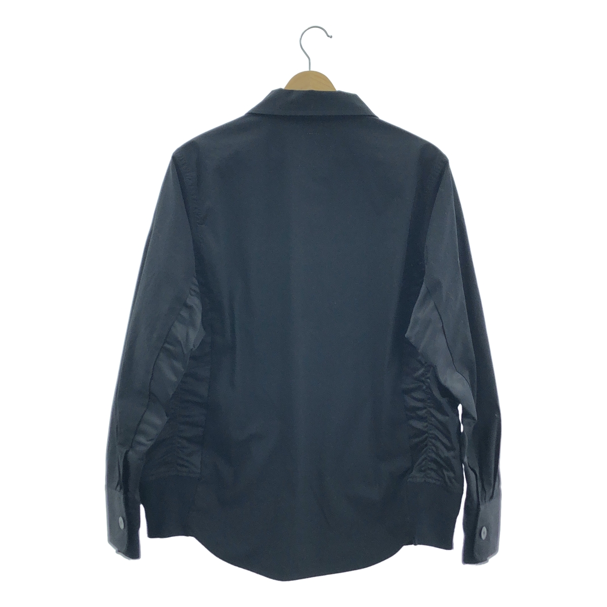 sacai / サカイ コットンオックスフォード×ナイロンツイル シャツブルゾン