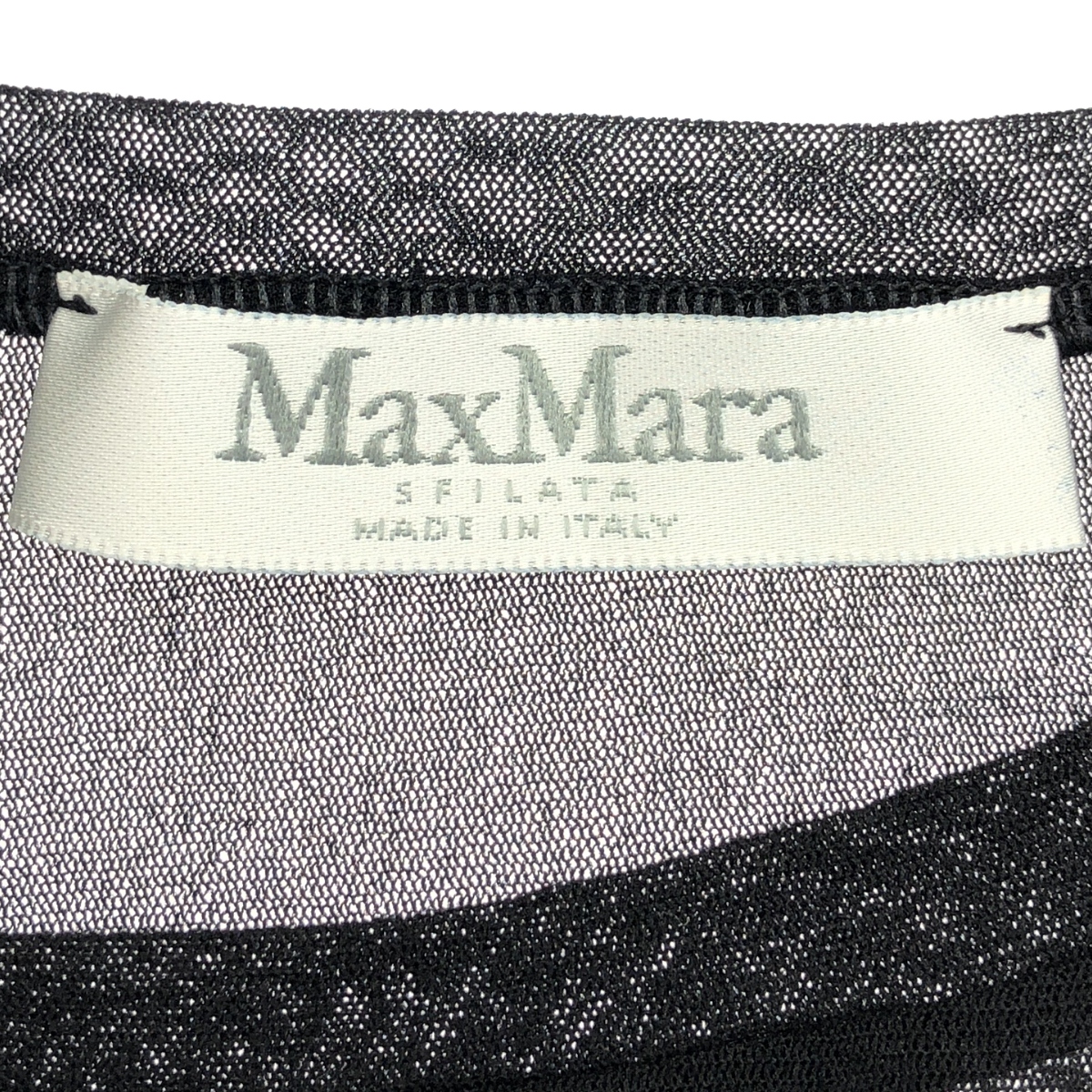 Max Mara / マックスマーラ シアー クルーネック カットソー トップス