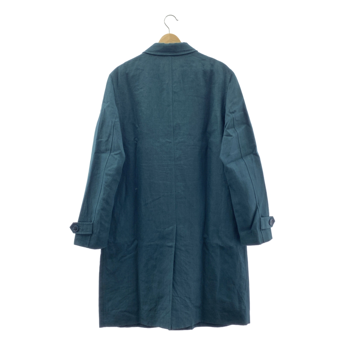 beautiful people / ビューティフルピープル リネンレーヨン ステンカラーコート