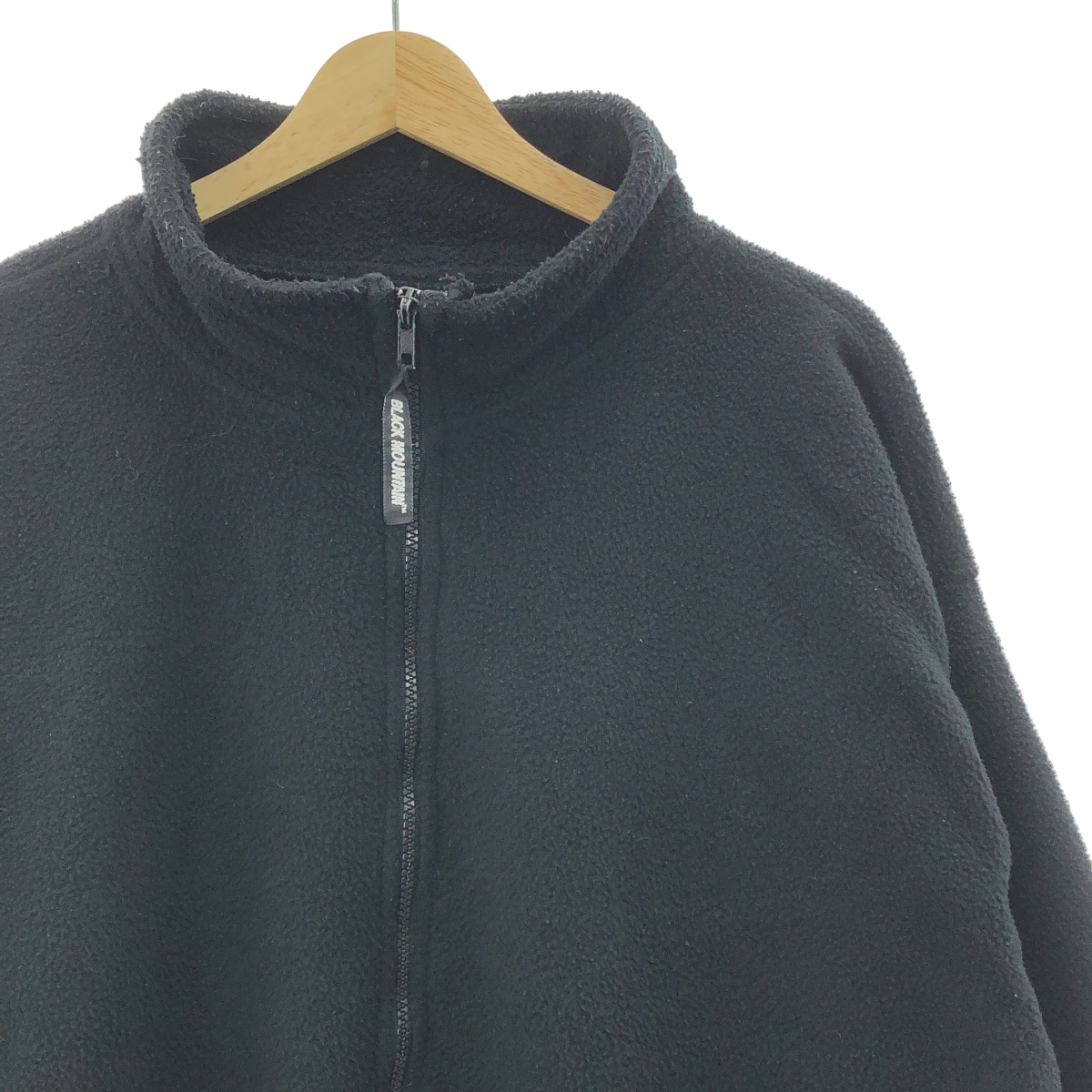 VINTAGE / ヴィンテージ古着 1990s ヴィンテージ BLACK MOUNTAIN フリース ジップアップ ジャケット 無地