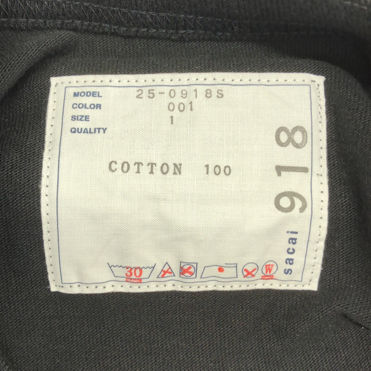 sacai / サカイ James Dean T-Shirt / ジェームスディーン 両面プリント Tシャツ カットソー