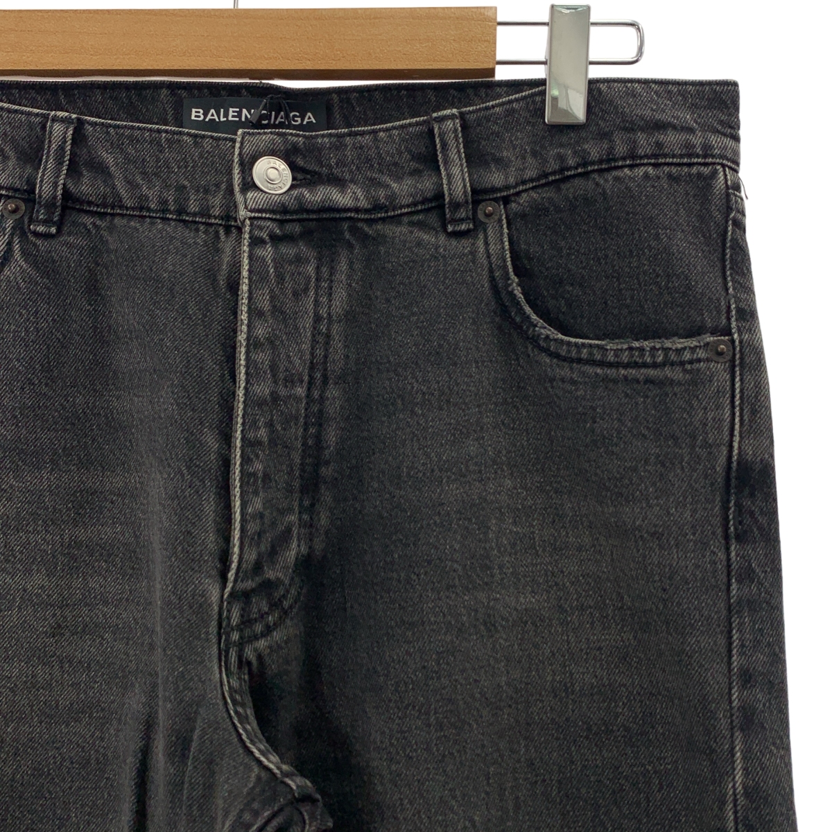 BALENCIAGA / バレンシアガ ダメージ加工 ウォッシュ デニム パンツ