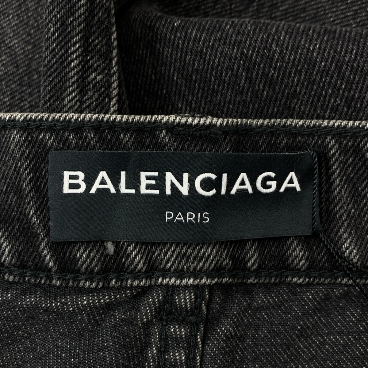 BALENCIAGA / バレンシアガ ダメージ加工 ウォッシュ デニム パンツ