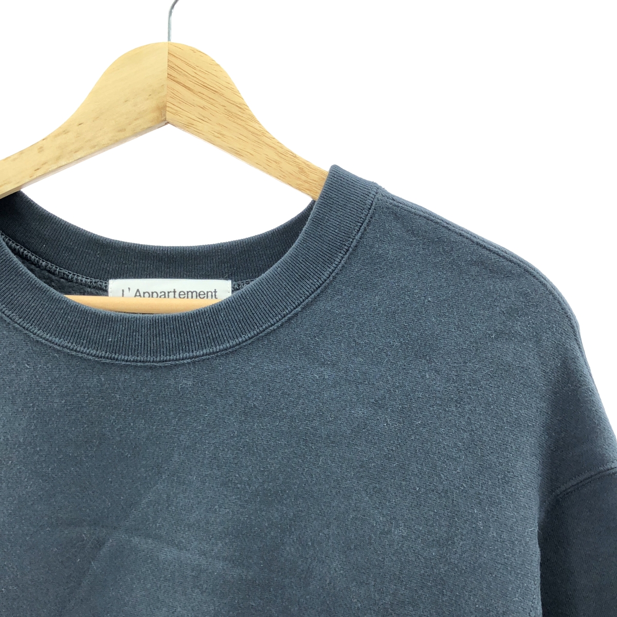 L'Appartement / アパルトモン 【 AMERICANA / アメリカーナ 】 Halfsleeve Logo Sweat / ハーフスリーブ ロゴ スウェット トレーナー