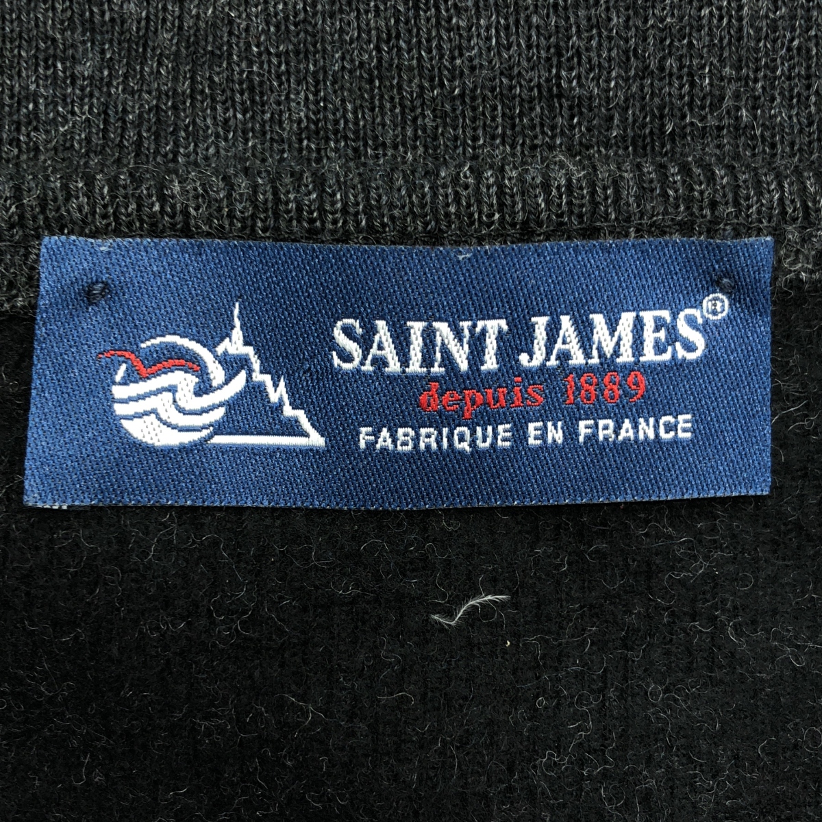 SAINT JAMES / セントジェームス ボートネック バスク ニット プルオーバー