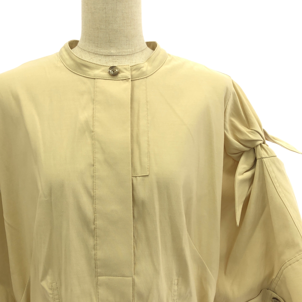 3.1 Phillip Lim / スリーワンフィリップリム リボンスリーブ ドローストリング ドレス ワンピース