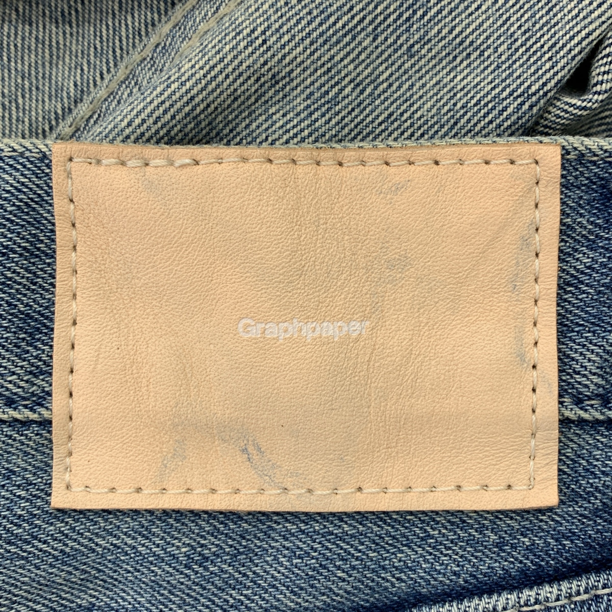 Graphpaper / グラフペーパー Selvage Denim Five Pocket Wide Straight Pants / セルビッチ デニムパンツ