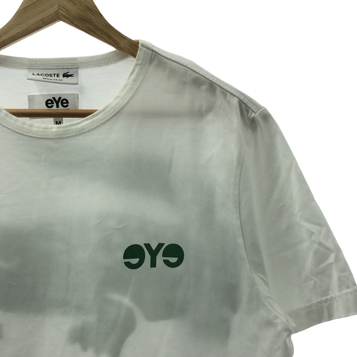 eye JUNYA WATANABE COMME des GARCONS MAN / アイジュンヤワタナベ マン ×LACOSTE ラコステ / ロゴ プリント Tシャツ