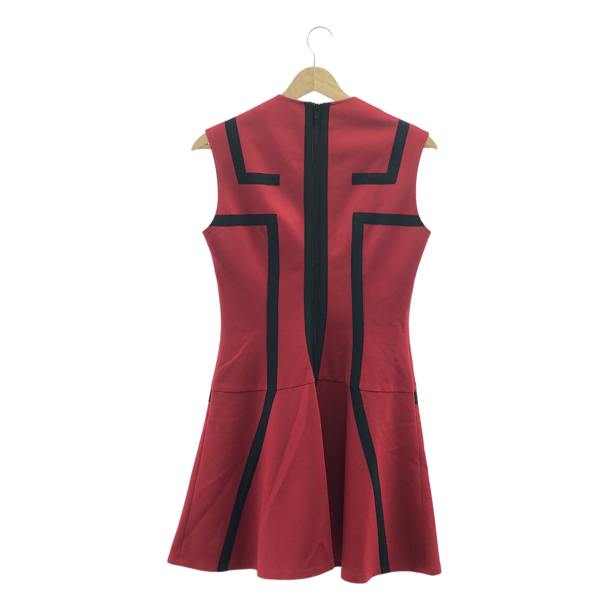 Y-3 / ワイスリー テーピング ノースリーブ バックジップ ワンピース