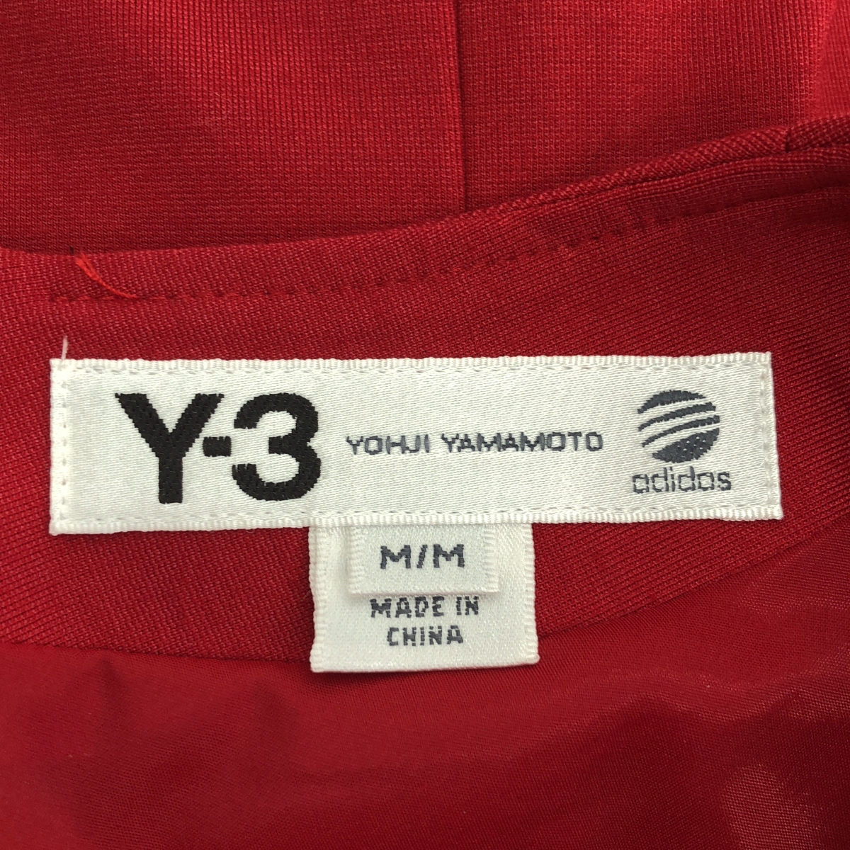 Y-3 / ワイスリー テーピング ノースリーブ バックジップ ワンピース
