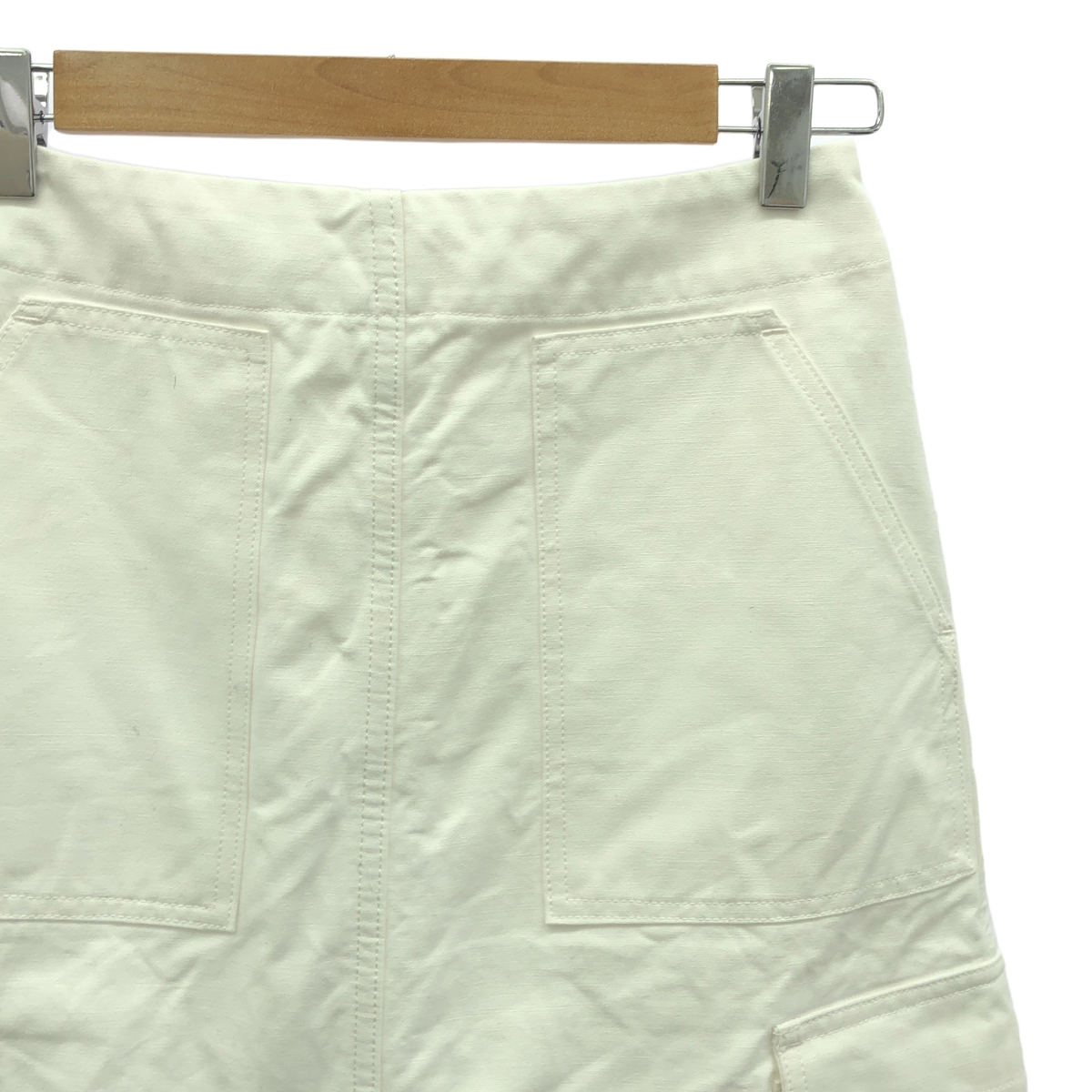 CINOH / チノ ドローストリング ミリタリー ベイカー スカート