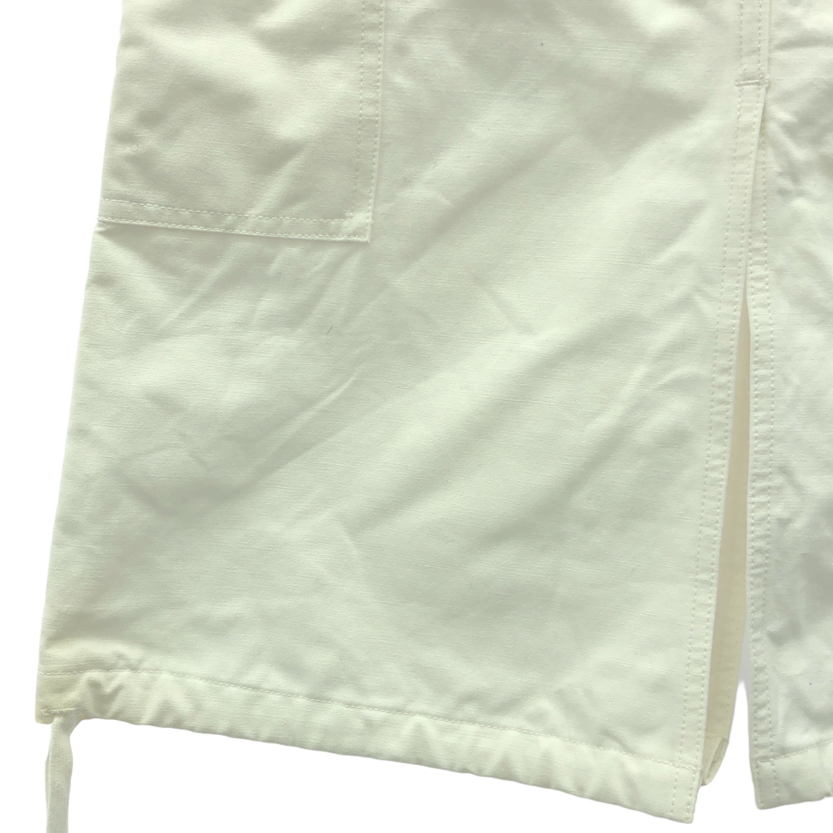 CINOH / チノ ドローストリング ミリタリー ベイカー スカート