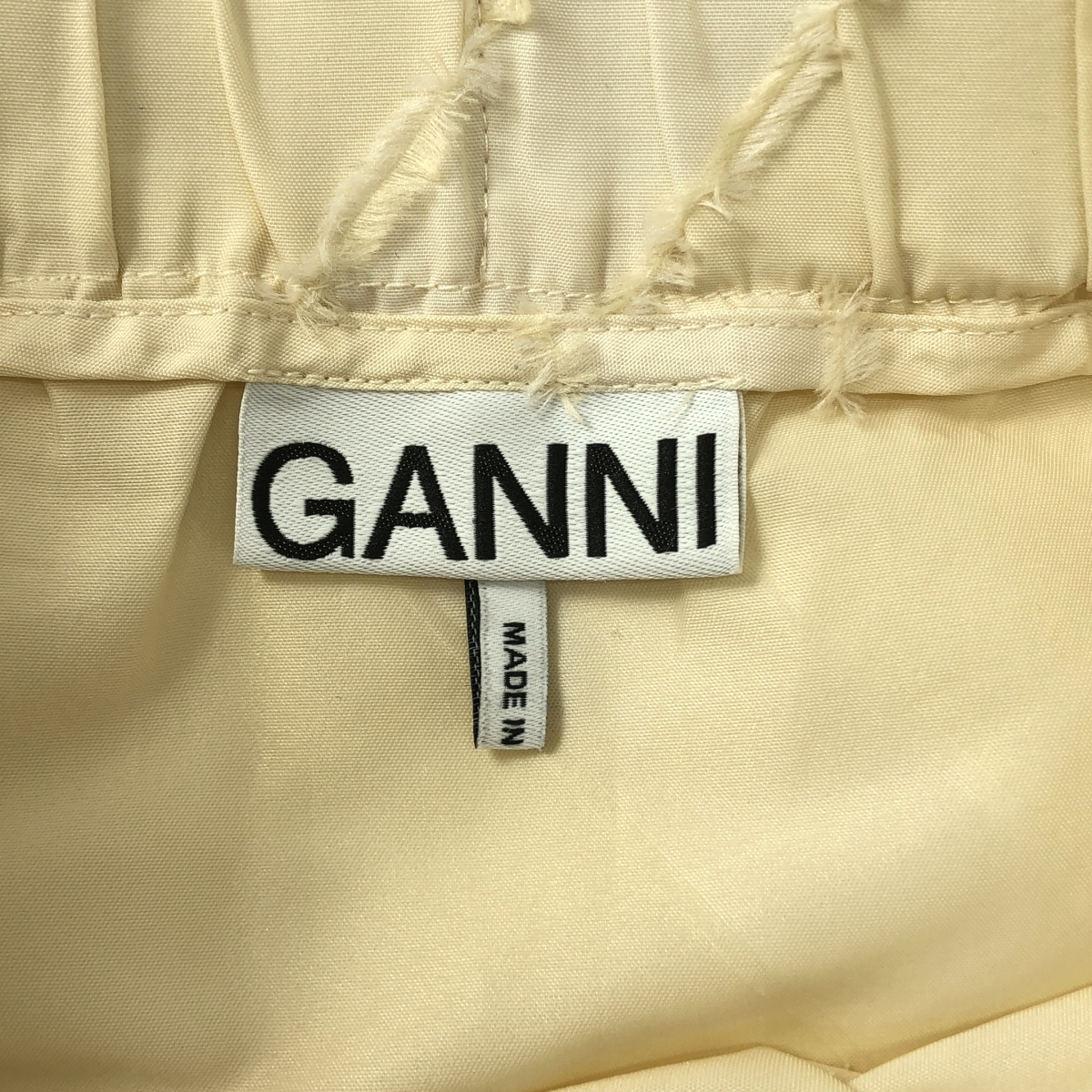 Ganni / ガニー タフタ イージー ミディスカート