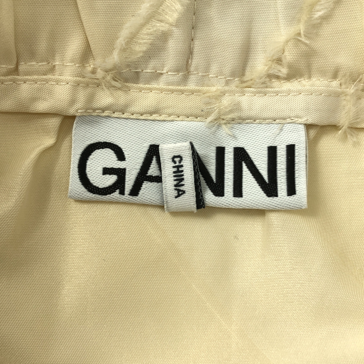 Ganni / ガニー タフタ イージー ミディスカート