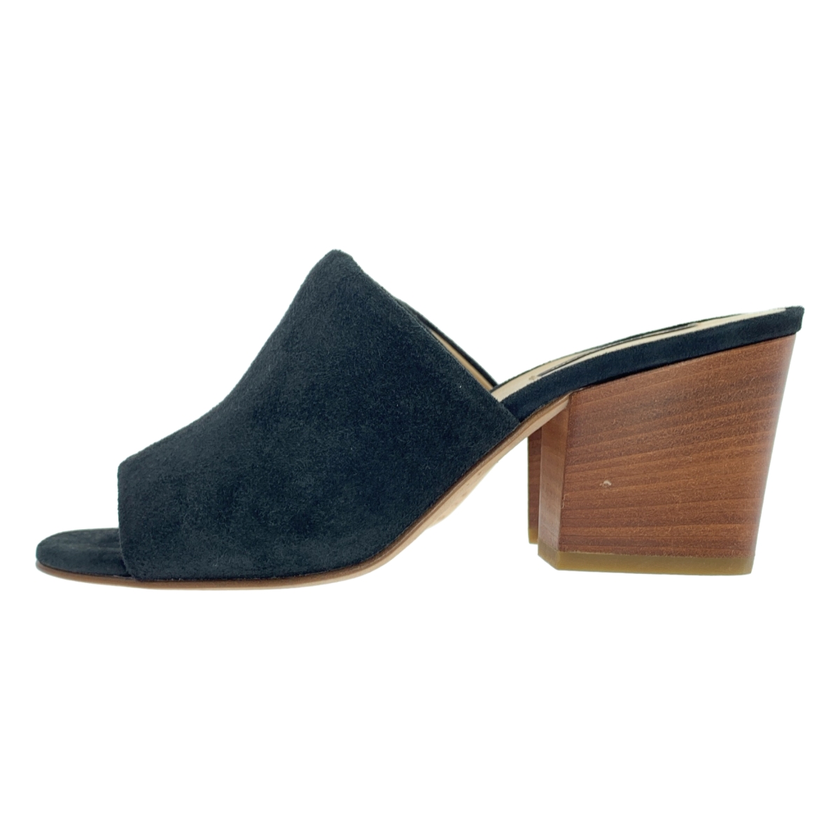 Fabio Rusconi / ファビオルスコーニ スウェードレザー ヒールサンダル