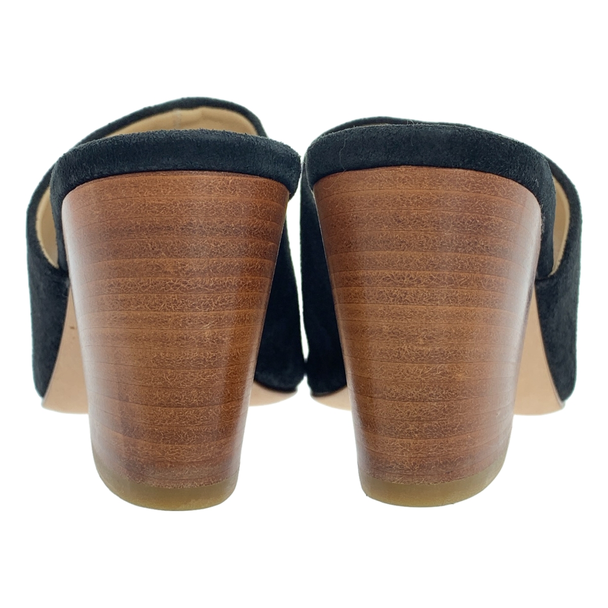 Fabio Rusconi / ファビオルスコーニ スウェードレザー ヒールサンダル