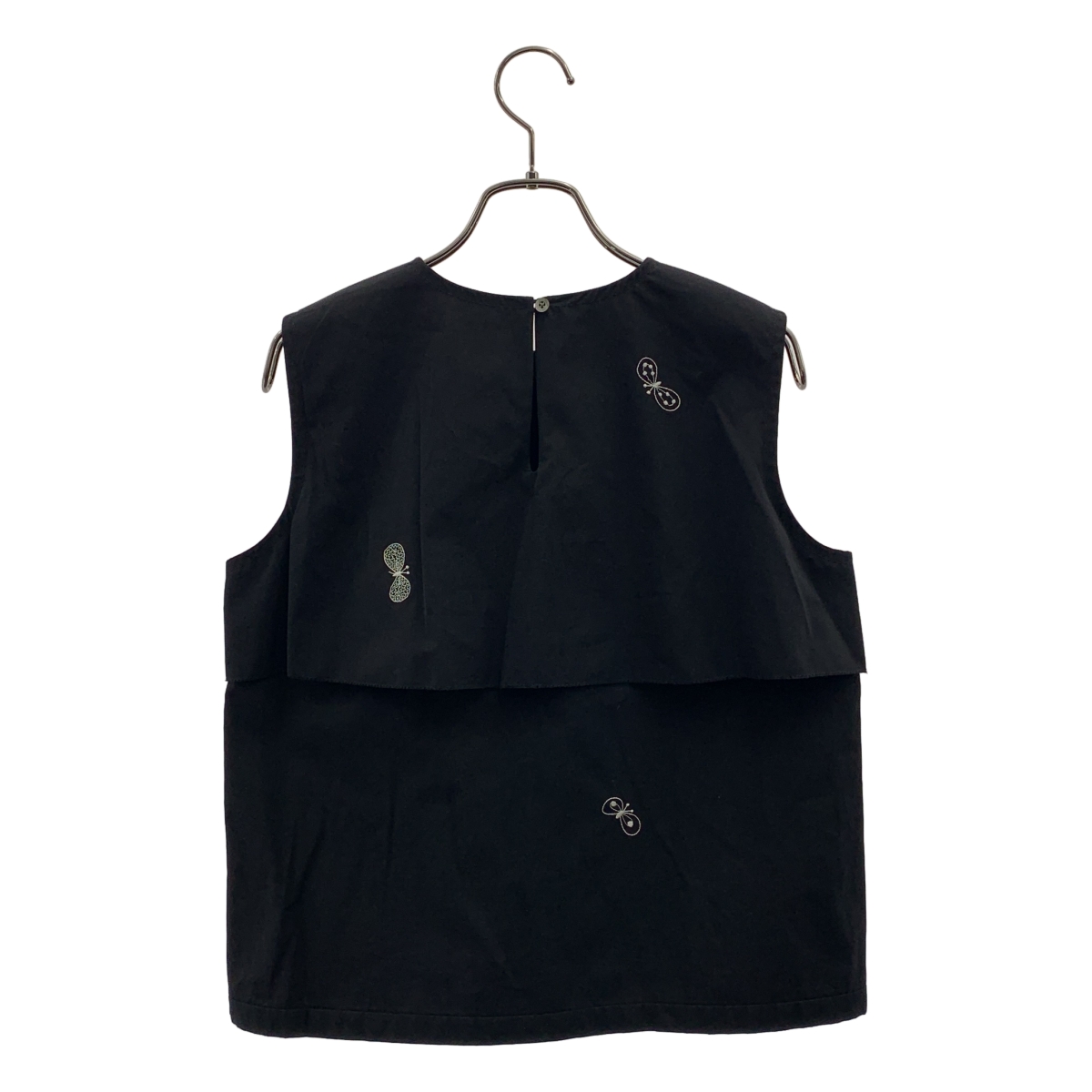 mina perhonen / ミナペルホネン choucho / ちょうちょ エンブロイダリー ノースリーブ ブラウス