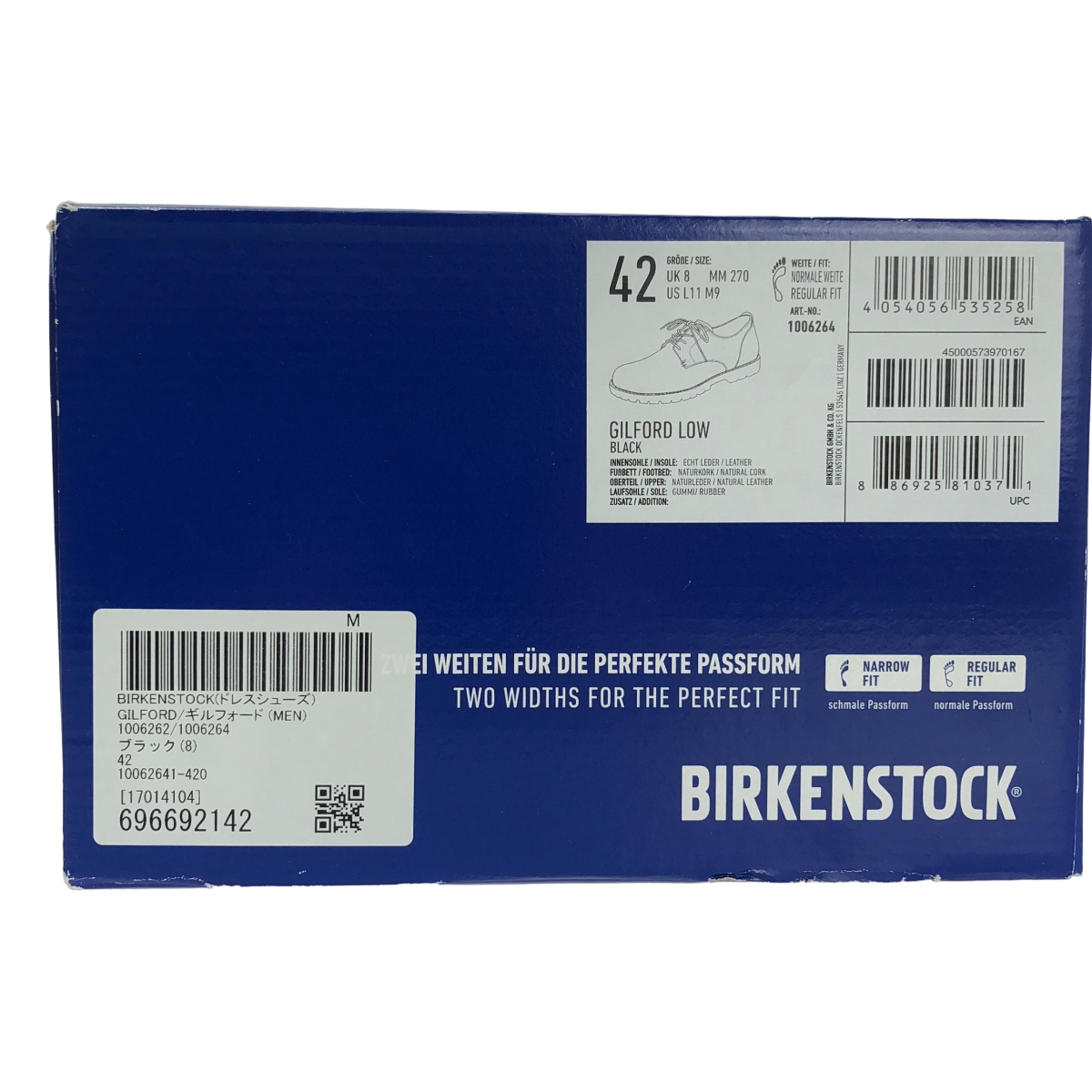 BIRKENSTOCK / ビルケンシュトック GILFORD ギルフォード レースアップ シューズ