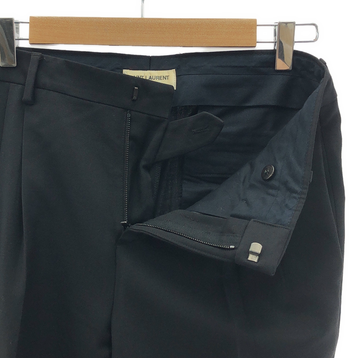 SAINT LAURENT PARIS / サンローランパリ エディスリマン期 ウール 2タック スラックス