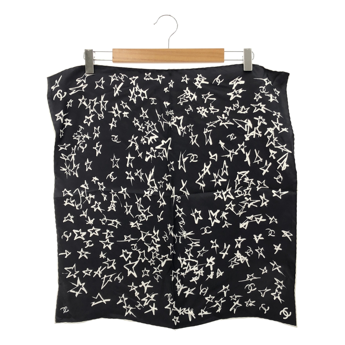 CHANEL / シャネル AA8009 ココマーク シルク スカーフ シュシュ セット