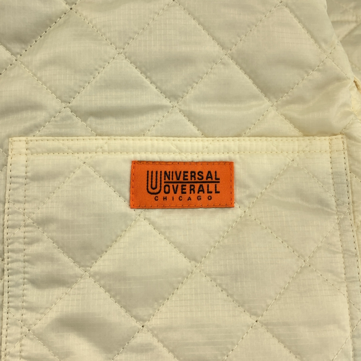 UNIVERSAL OVERALL / ユニバーサルオーバーオール ダイヤキルト ジャンパースカート