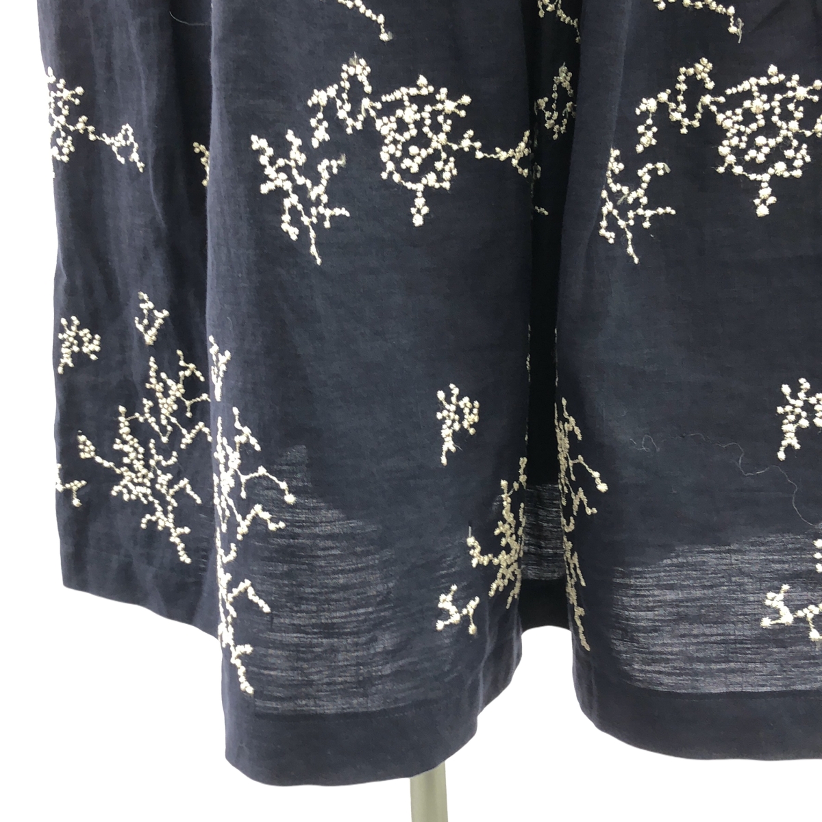 mina perhonen / ミナペルホネン senko-hanabi / リネン タック スカート