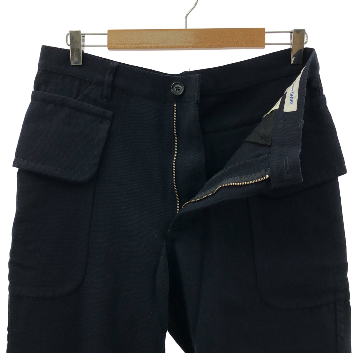 COMME des GARCONS SHIRT / コムデギャルソンシャツ ビッグポケット ウール テーパードパンツ