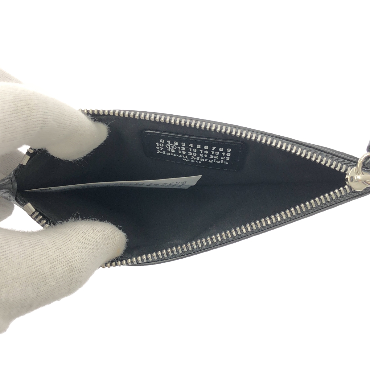 Maison Margiela / メゾンマルジェラ レザー フラグメント コイン・カードケース コンパクトウォレット 財布 / ユニセックス