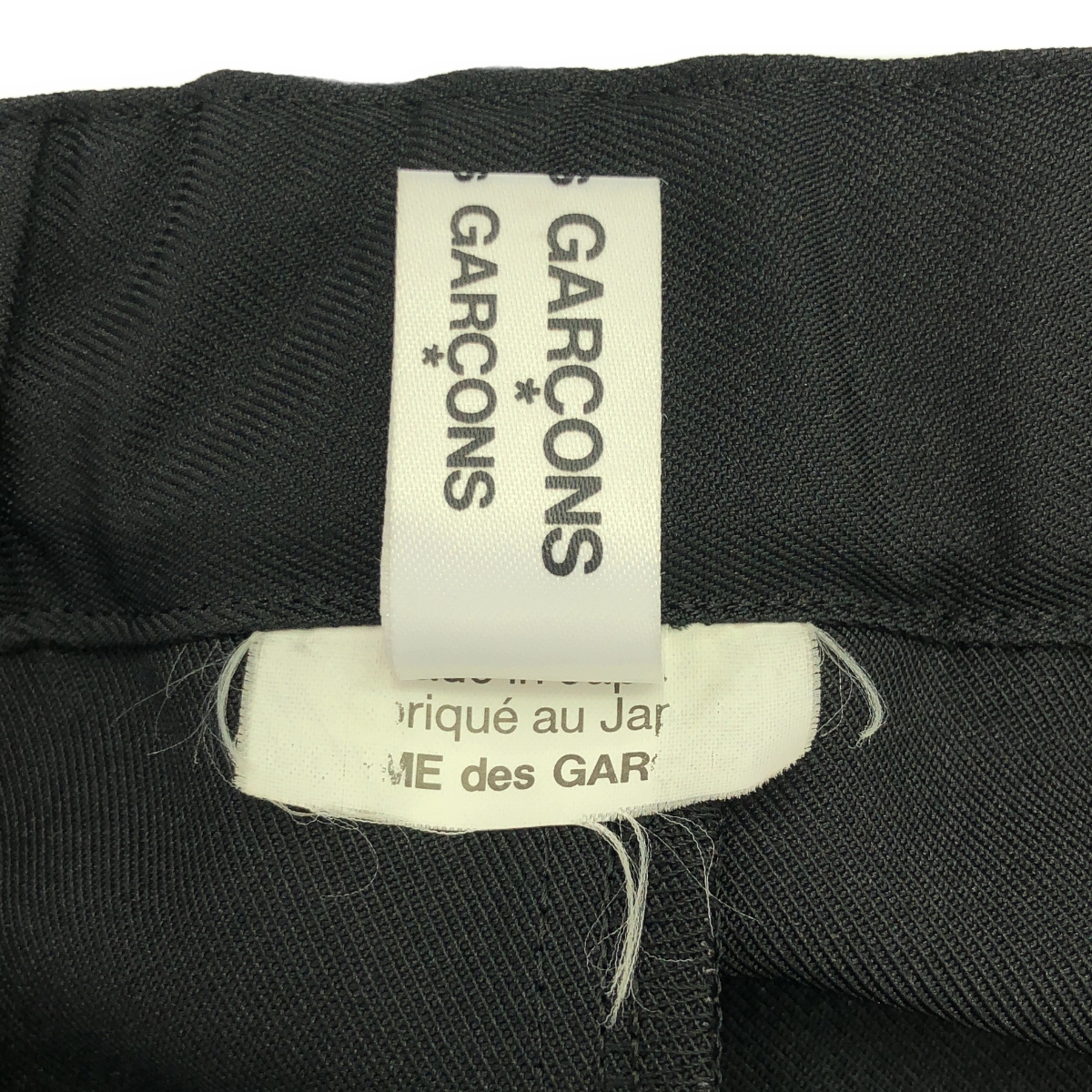 COMME des GARCONS COMME des GARCONS / コムコム ベロア 裁断 フレア イージースカート