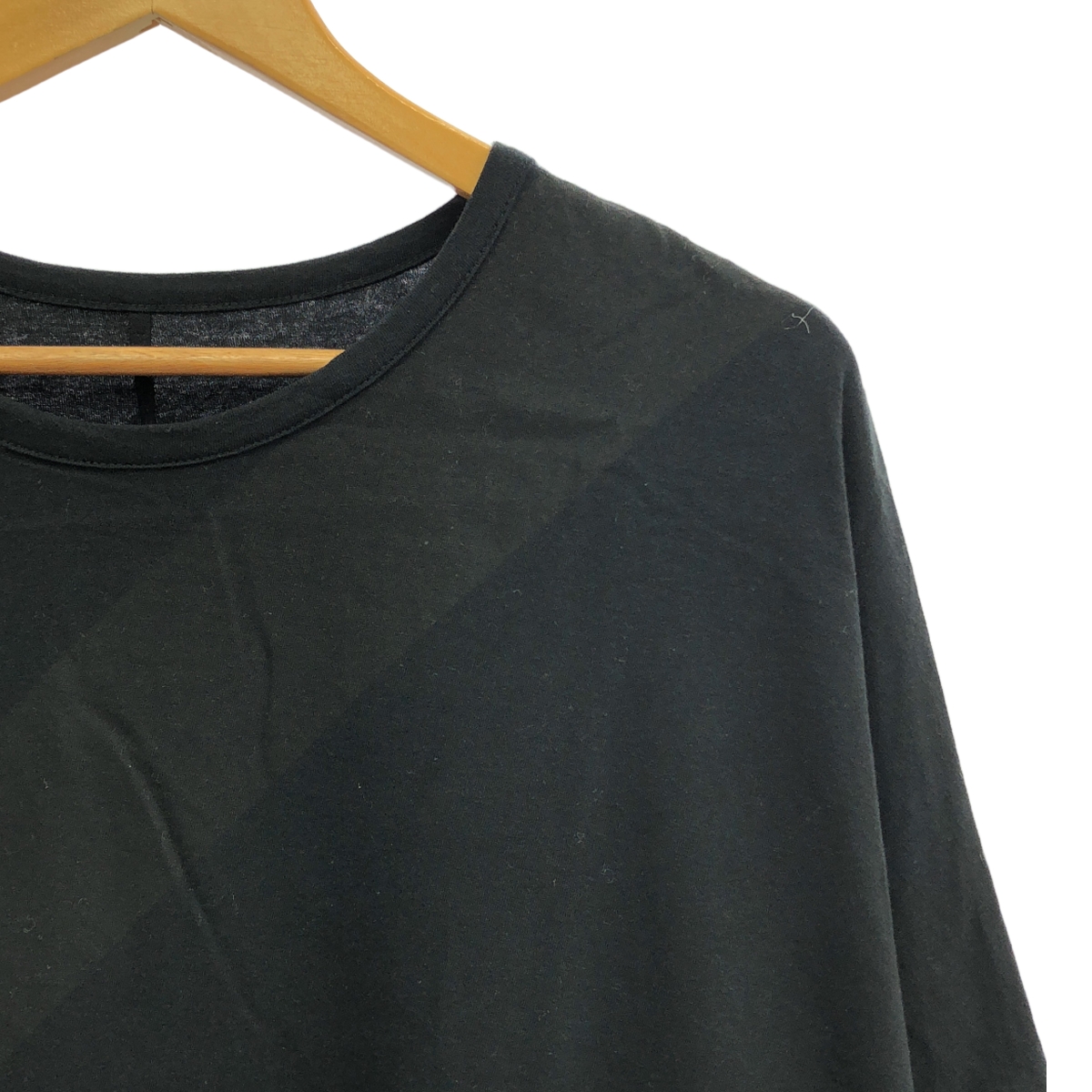 B YOHJI YAMAMOTO / ビーヨウジヤマモト ドルマンスリーブ Yロゴ クルーネックカットソー