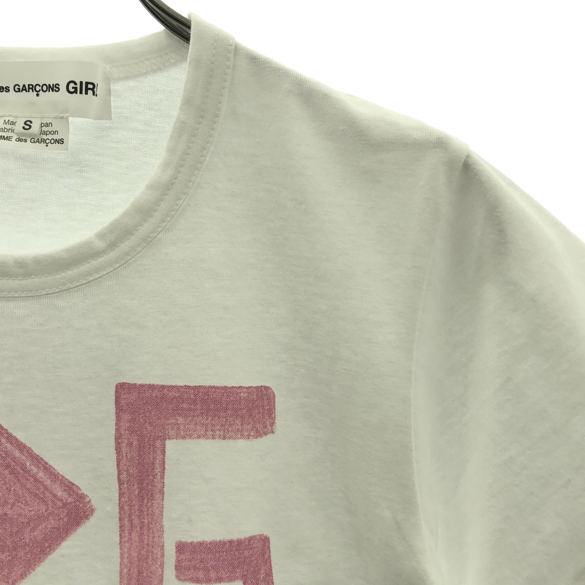 COMME des GARCONS GIRL / コムデギャルソンガール BRETT WESTFALL / イラスト プリント Tシャツ