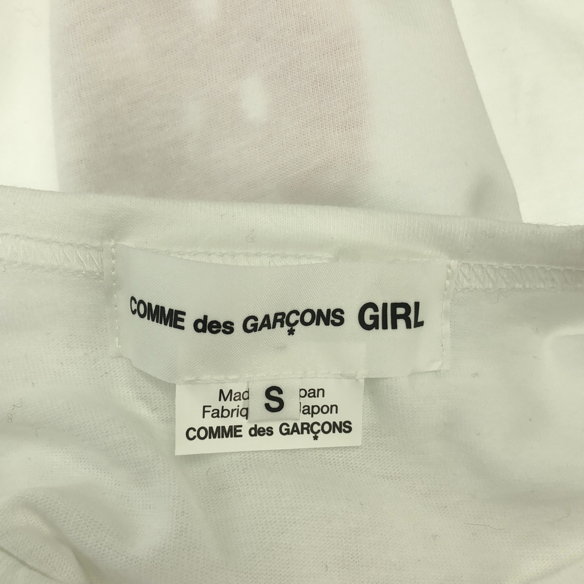 COMME des GARCONS GIRL / コムデギャルソンガール BRETT WESTFALL / イラスト プリント Tシャツ