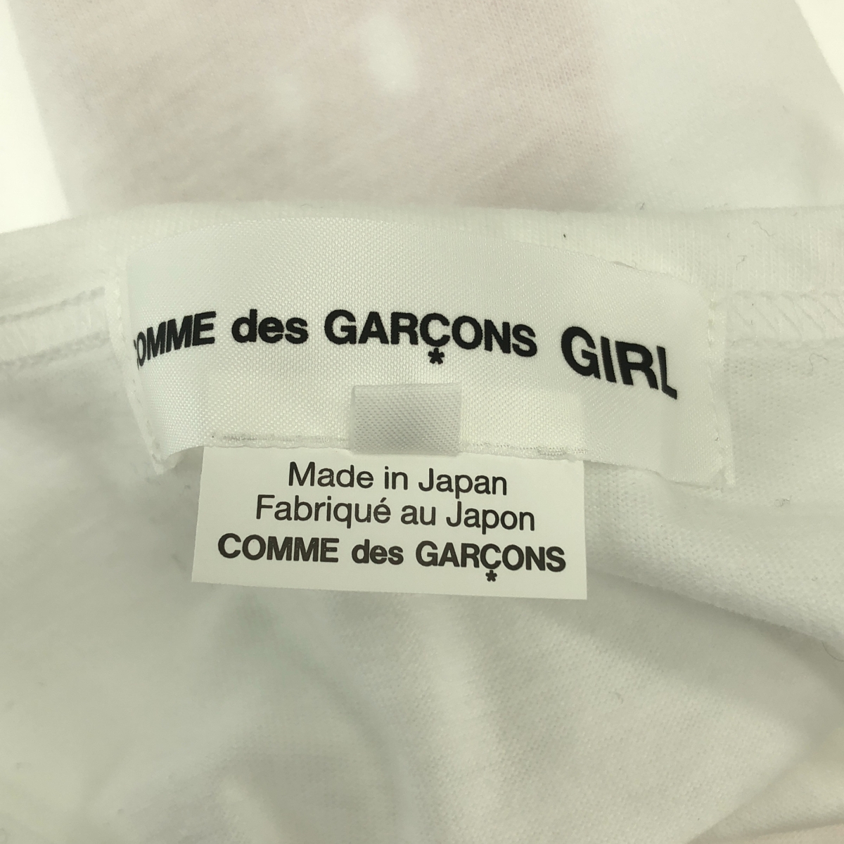 COMME des GARCONS GIRL / コムデギャルソンガール BRETT WESTFALL / イラスト プリント Tシャツ