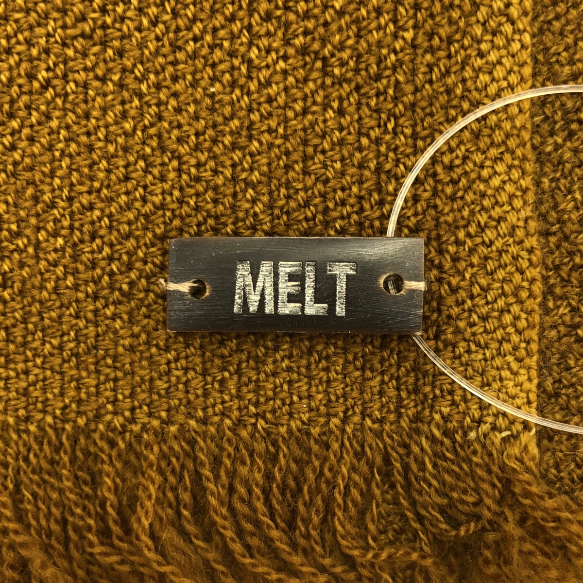 MELT / メルト フリンジ 大判ストール マフラー