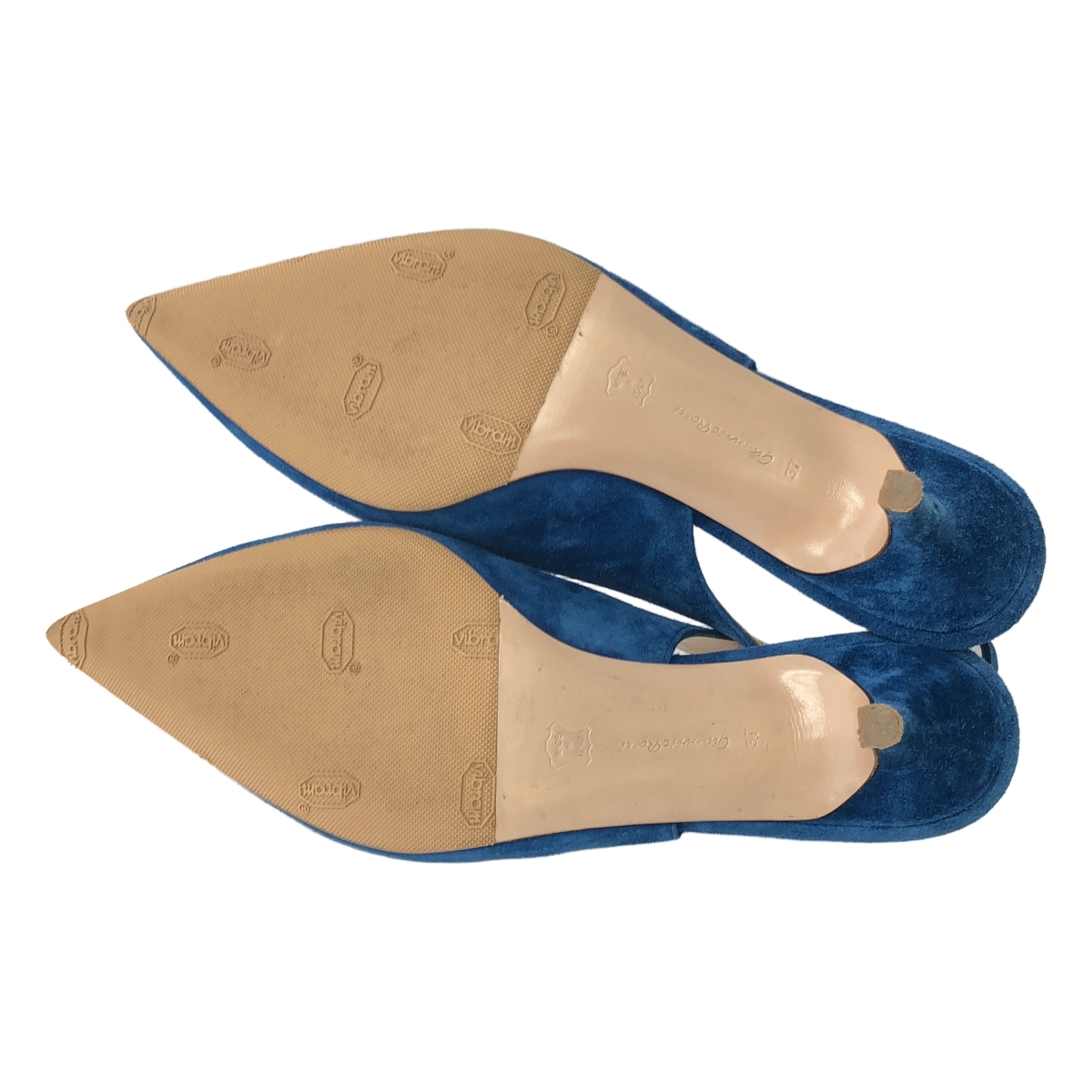 Gianvito Rossi / ジャンヴィトロッシ ANNA / スエードレザー スリングバック ポインテッドトゥ パンプス