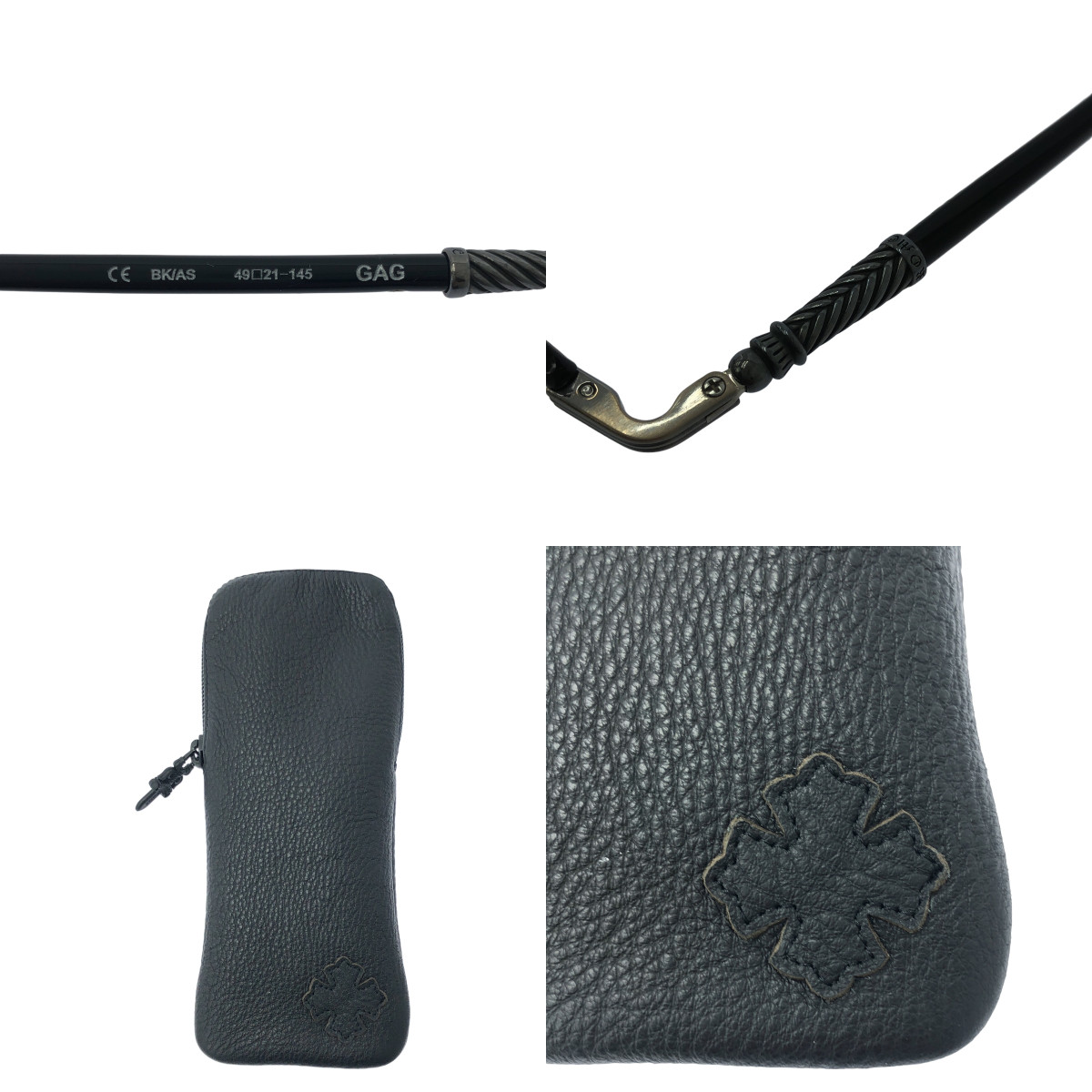 CHROME HEARTS / クロムハーツ GAG BKIAS ボストン サングラス メガネ アイウェア 眼鏡