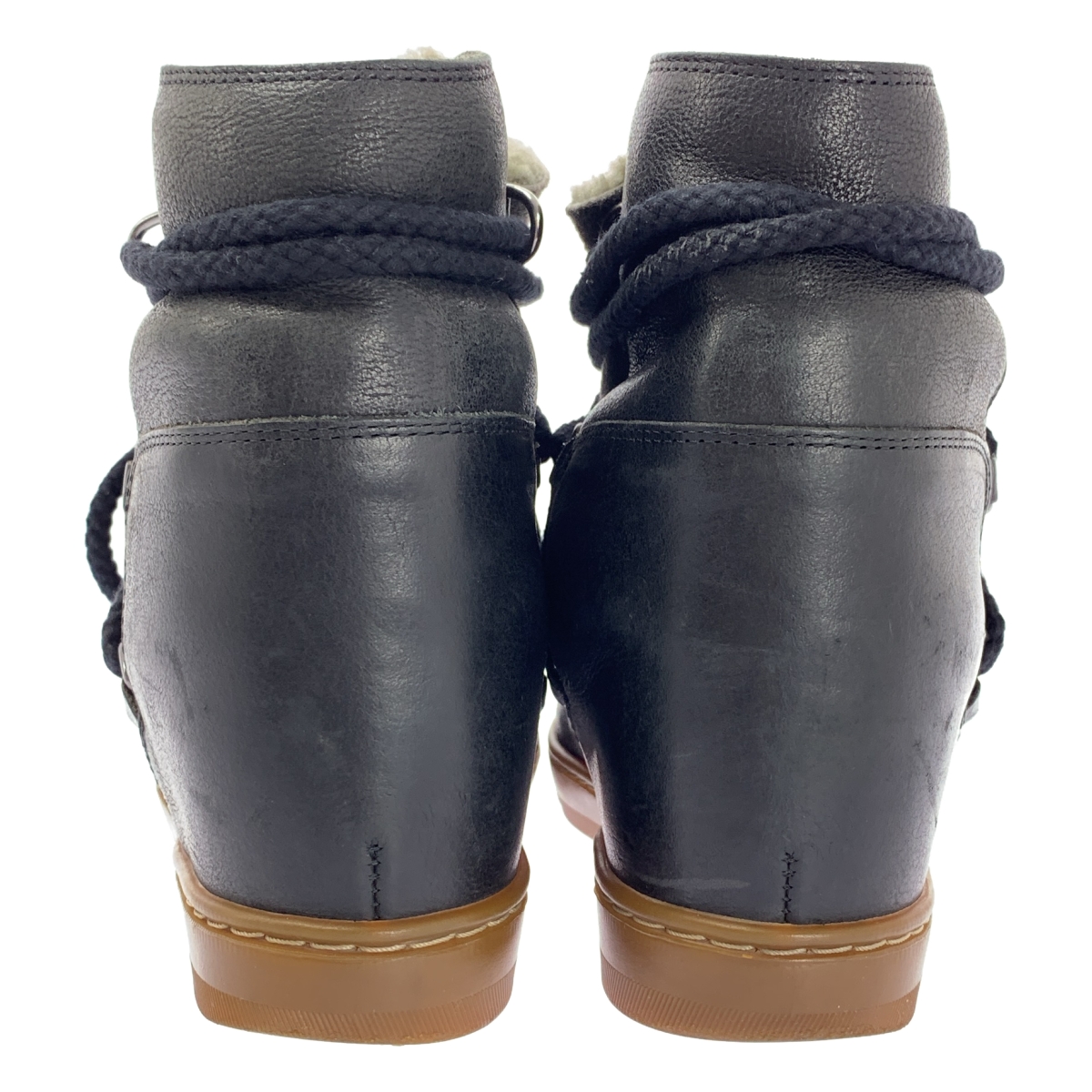 ISABEL MARANT ETOILE / イザベルマランエトワール レースアップ 裏ボア ムートン ブーツ