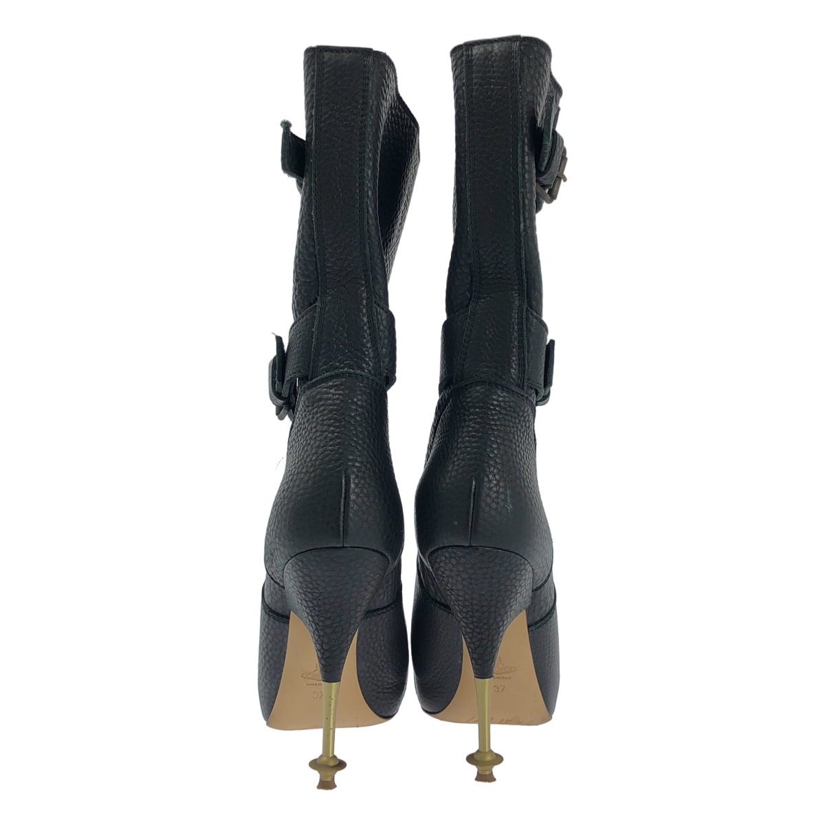 Vivienne Westwood / ヴィヴィアンウエストウッド BIKER BOOT レザー オーブヒール バイカーブーツ