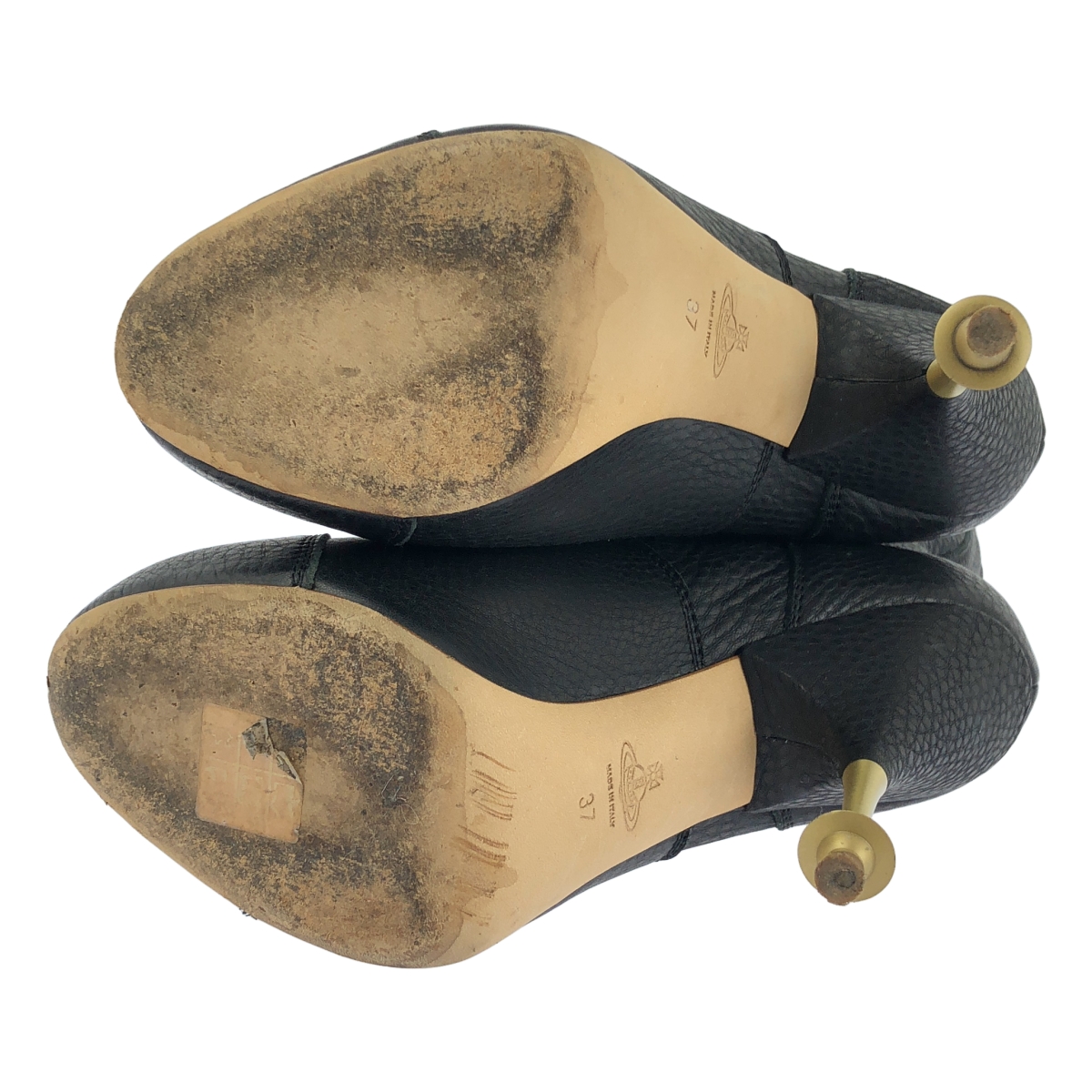 Vivienne Westwood / ヴィヴィアンウエストウッド BIKER BOOT レザー オーブヒール バイカーブーツ