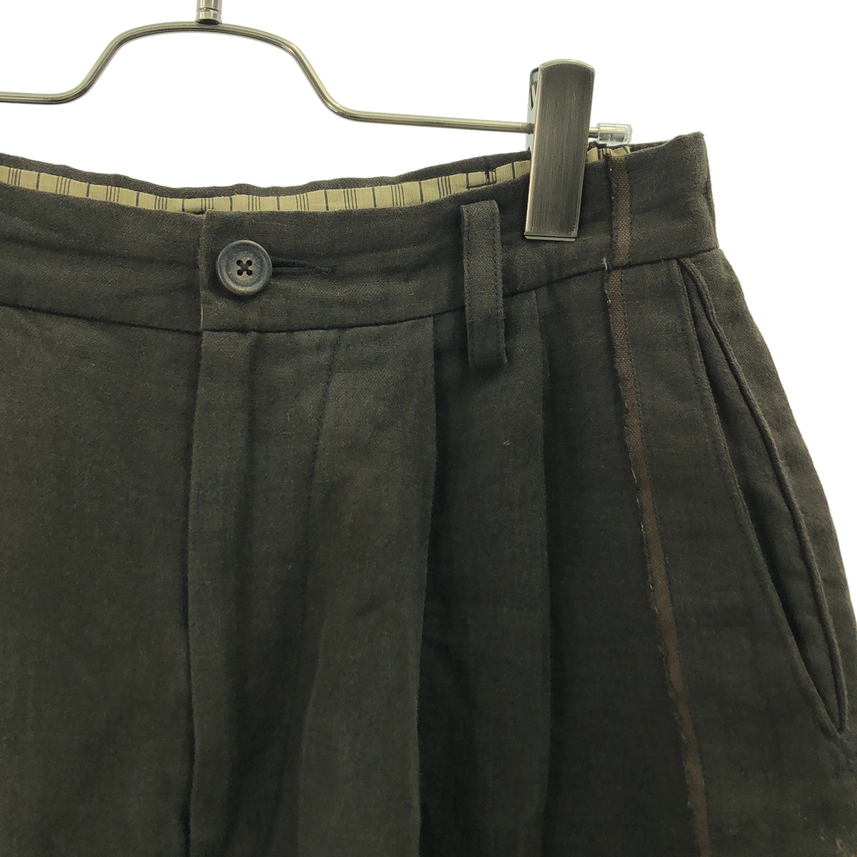 ziggy chen / ジギーチェン PLEATED WIDE SHORTS / 2タック ワイド ショートパンツ ショーツ