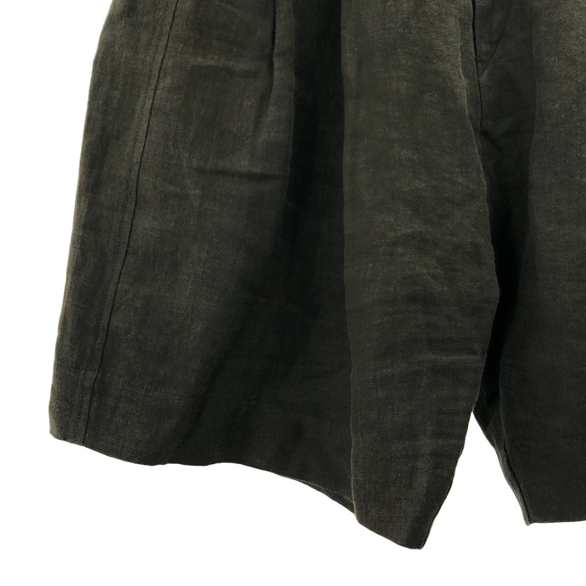 ziggy chen / ジギーチェン PLEATED WIDE SHORTS / 2タック ワイド ショートパンツ ショーツ