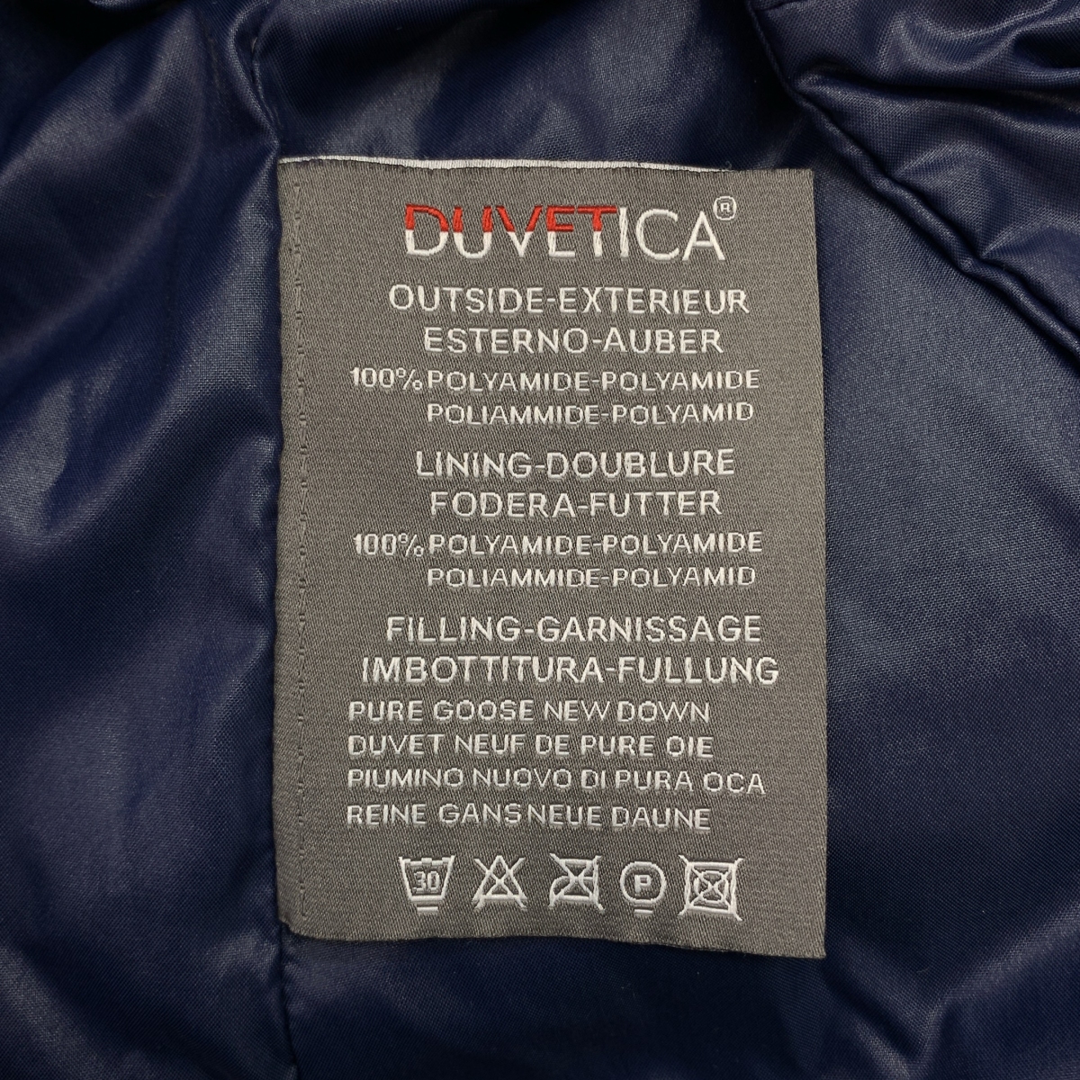 DUVETICA / デュベティカ kappa カッパ ファー付き フーデッド ダウンコート