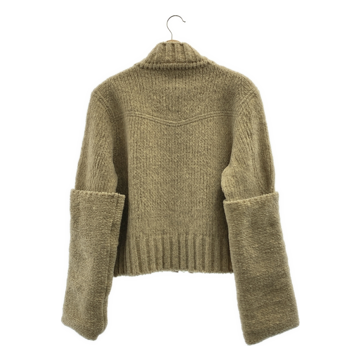 PHOTOCOPIEU / フォトコピュー ウール ジップアップ ニットブルゾン ジャケット