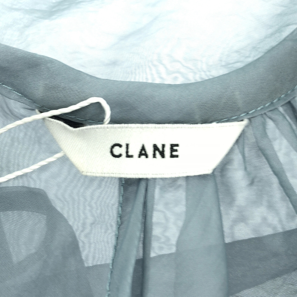 CLANE / クラネ バルーン シアー パフスリーブ  ブラウス