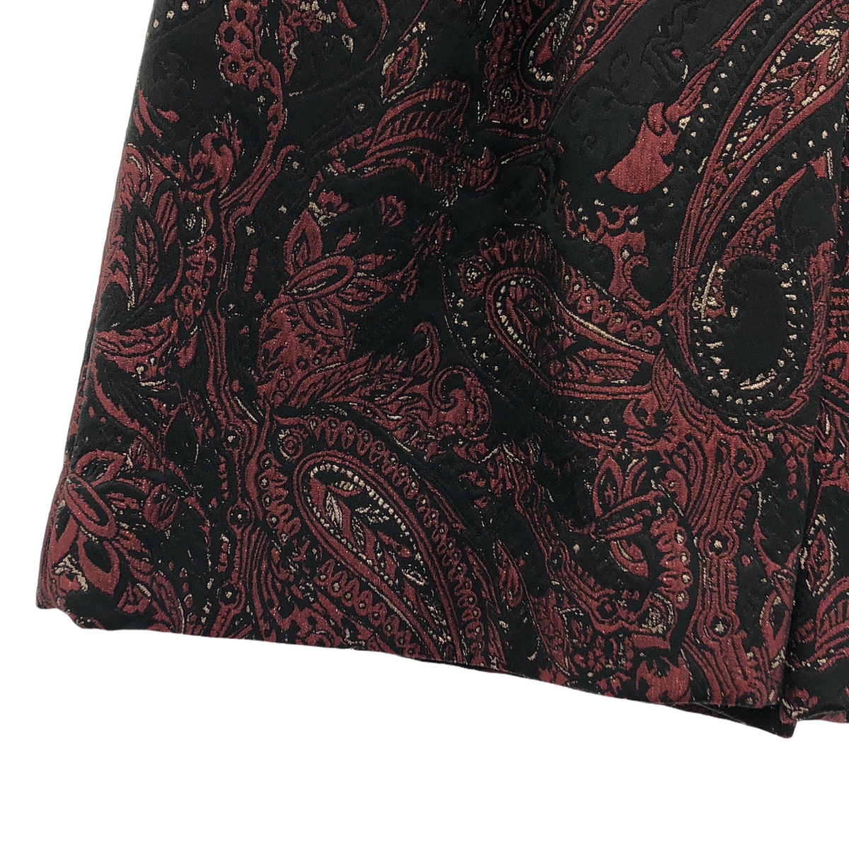 COMME des GARCONS HOMME PLUS / コムデギャルソンオムプリュス 甲冑 総柄 ジャガード 2タック ワイド ショートパンツ ショーツ