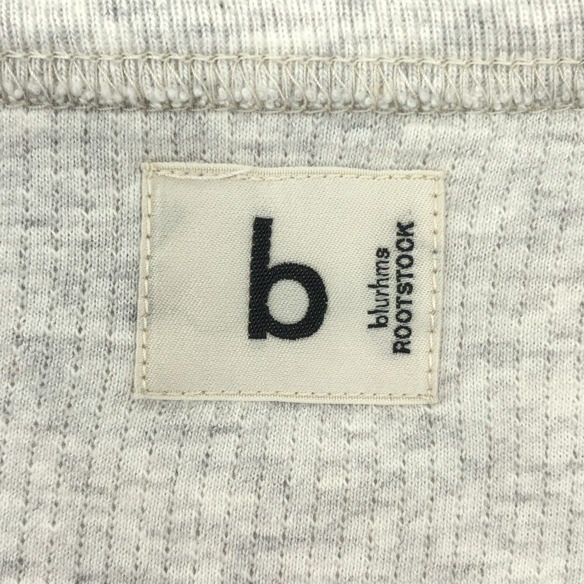 blurhms / ブラームス Thermal Baseball Tee サーマル ベースボール Tシャツ