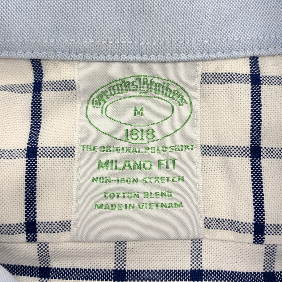 その他 コットン チェック ボタンダウン シャツ