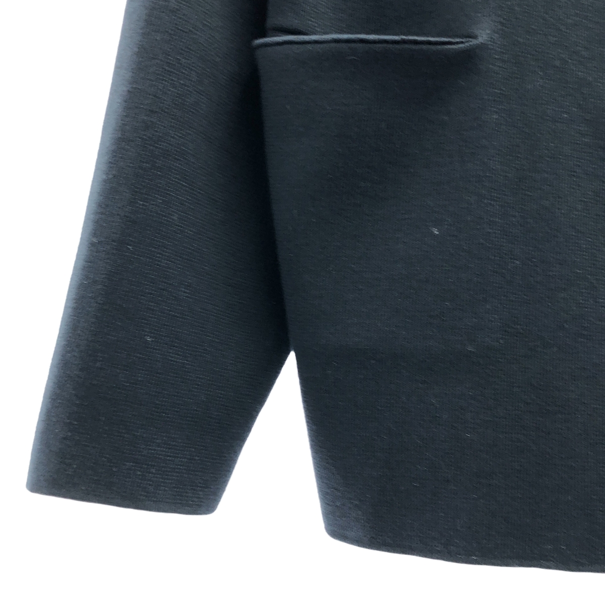 ebure / エブール コットンシルク ニットジャケットカーディガン