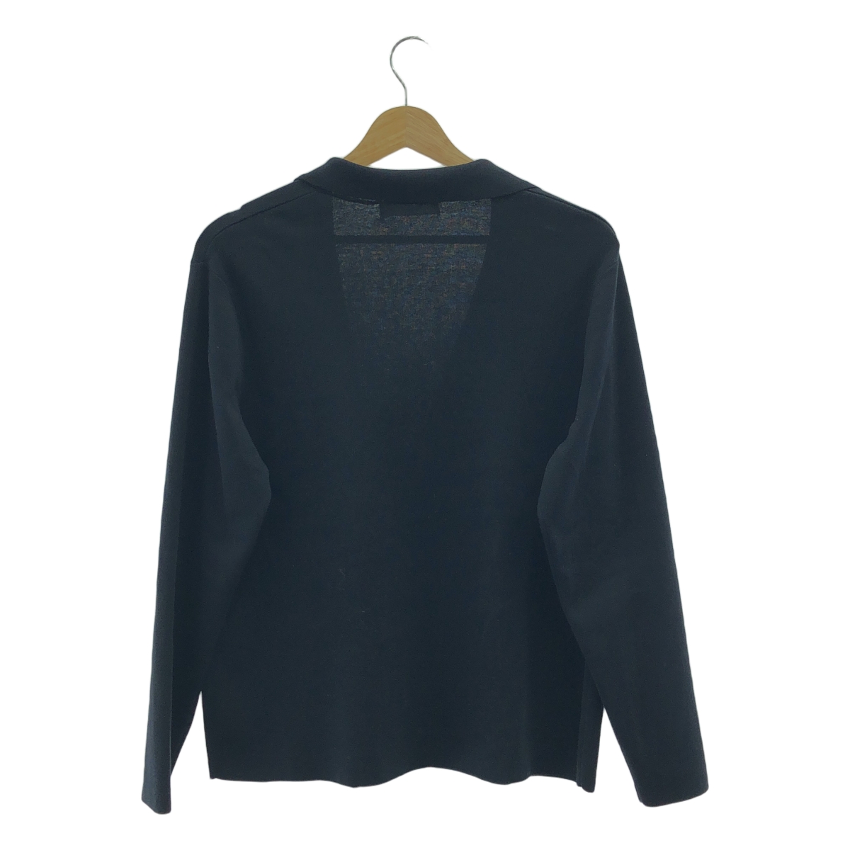 ebure / エブール コットンシルク ニットジャケットカーディガン