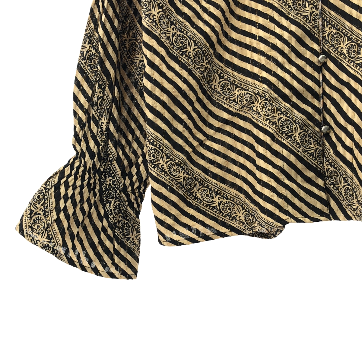 sara mallika / サラマリカ エスニックプリントブラウス シャツ